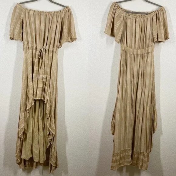 Sundress Revolve Alena Dress in Lisbonne Beige - Picture 5 of 6